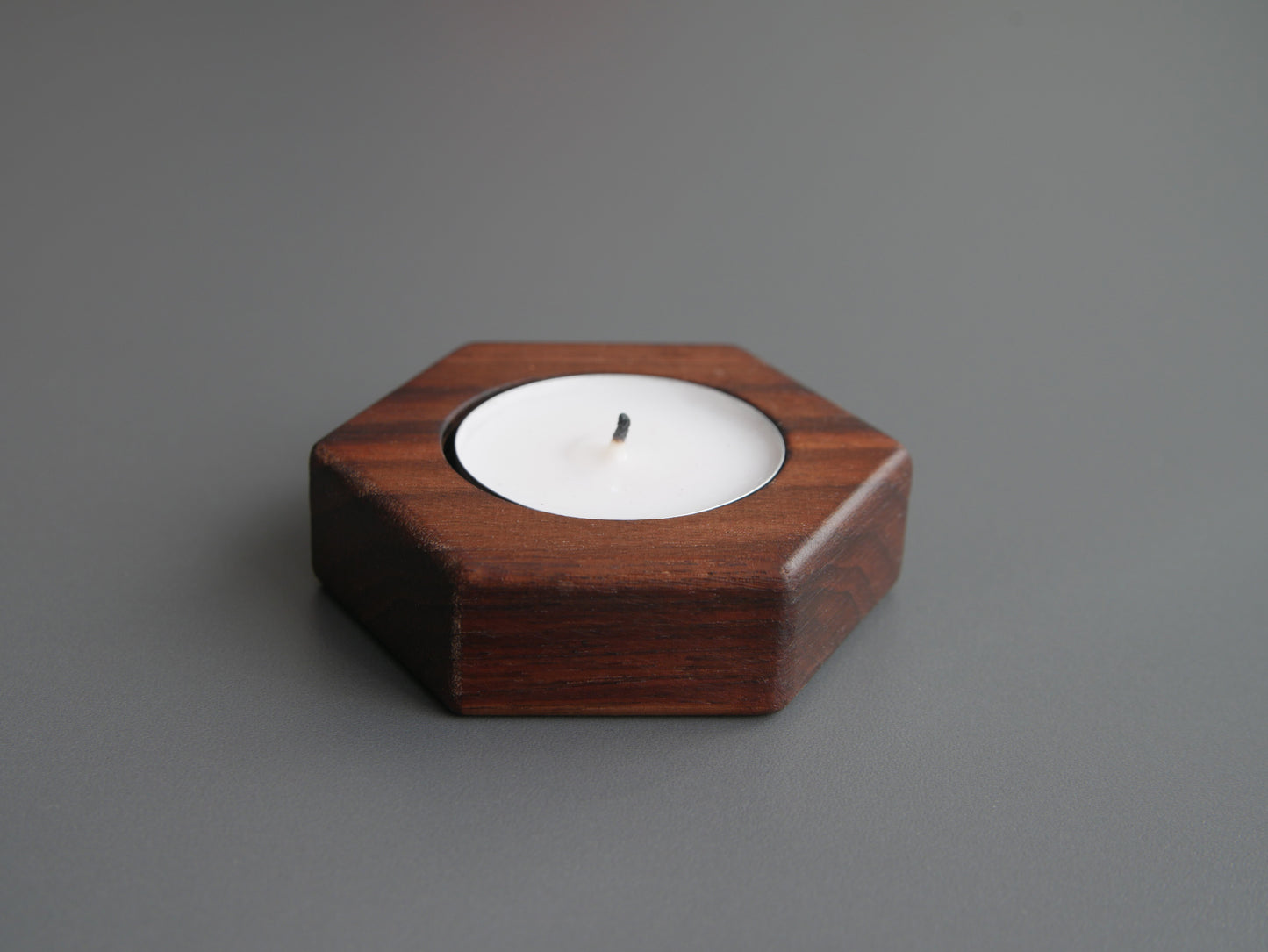 honeycomb candle holder